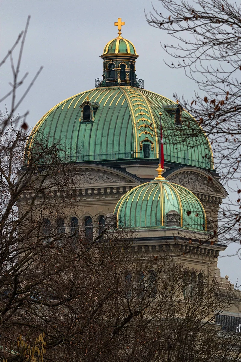 Bern Bundeshauskuppel