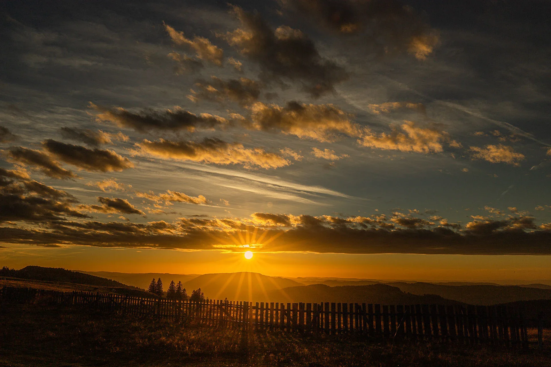 Abendstimmung Stallflue