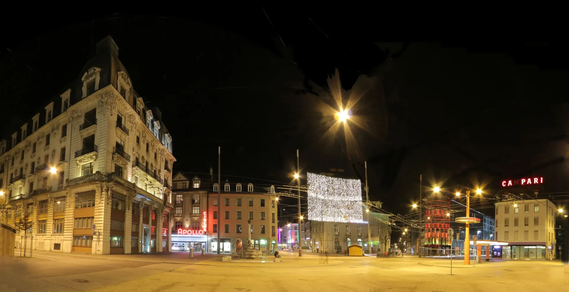 Weihnächtlicher Zentralplatz